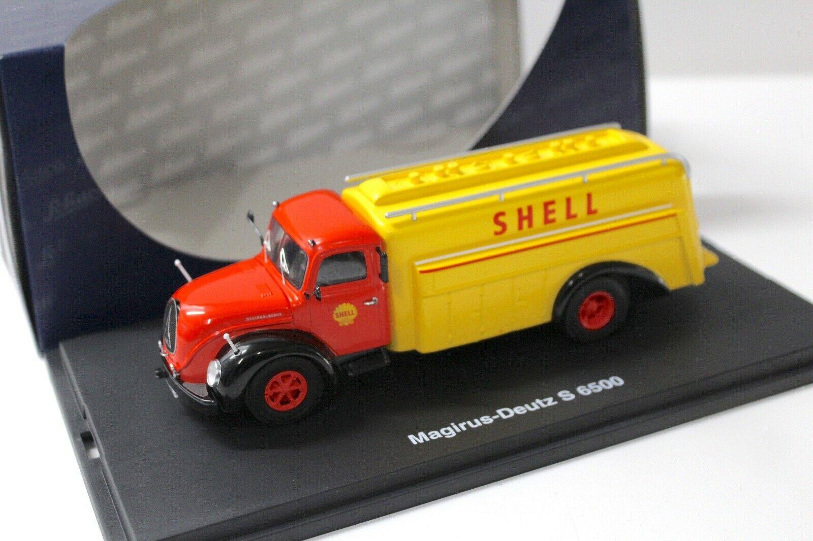 1:43 Schuco Magirus-Deutz S6500 Tankwagen Shell
