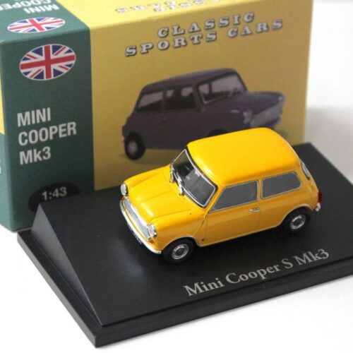 1:43 Atlas By Norev Mini Cooper S MK3 Classic Cars orange