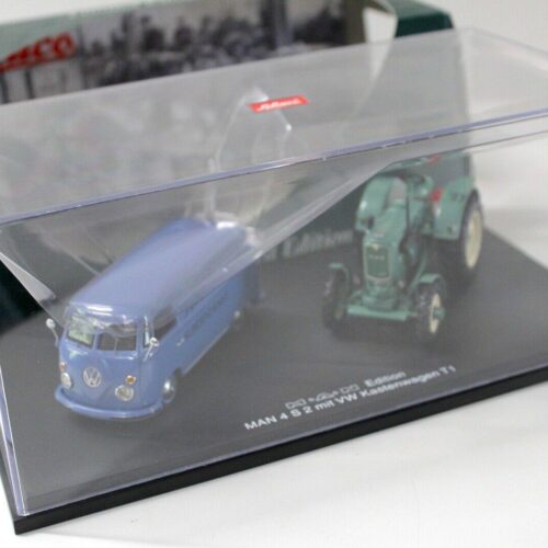 1:43 Schuco MAN Edition MAN 4 S 2 mit VW Kastenwagen T1