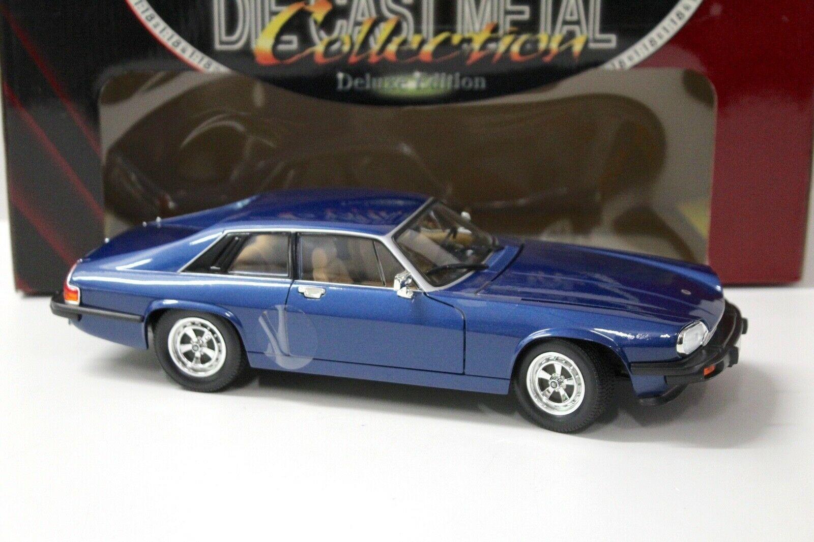 1:18 Road Signature Jaguar XJS Coupe 1975 blue