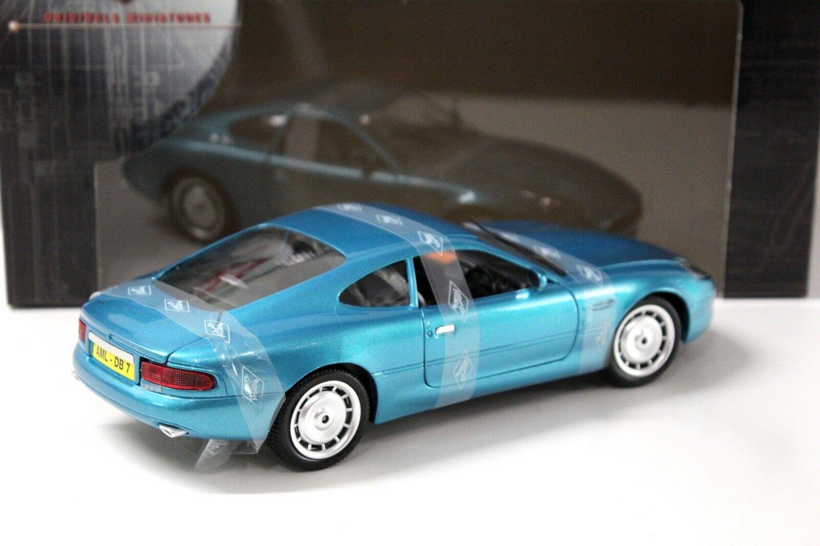 1:18 Guiloy Aston Martin DB7 Coupe blue