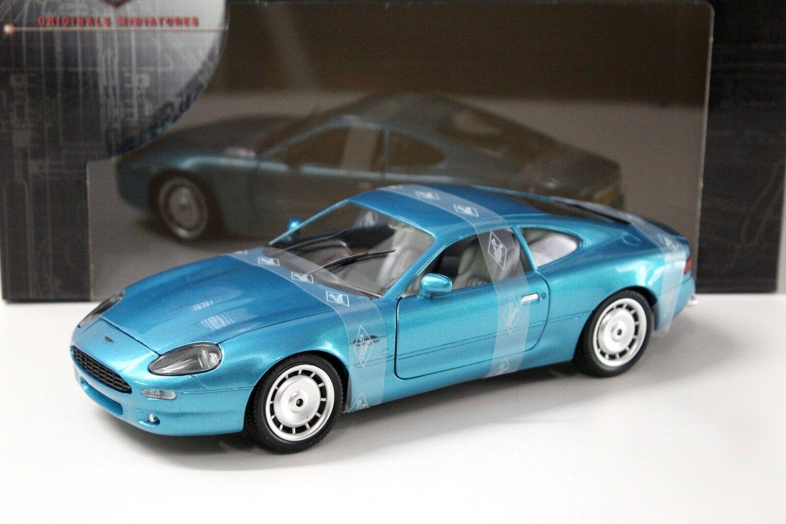 1:18 Guiloy Aston Martin DB7 Coupe blue