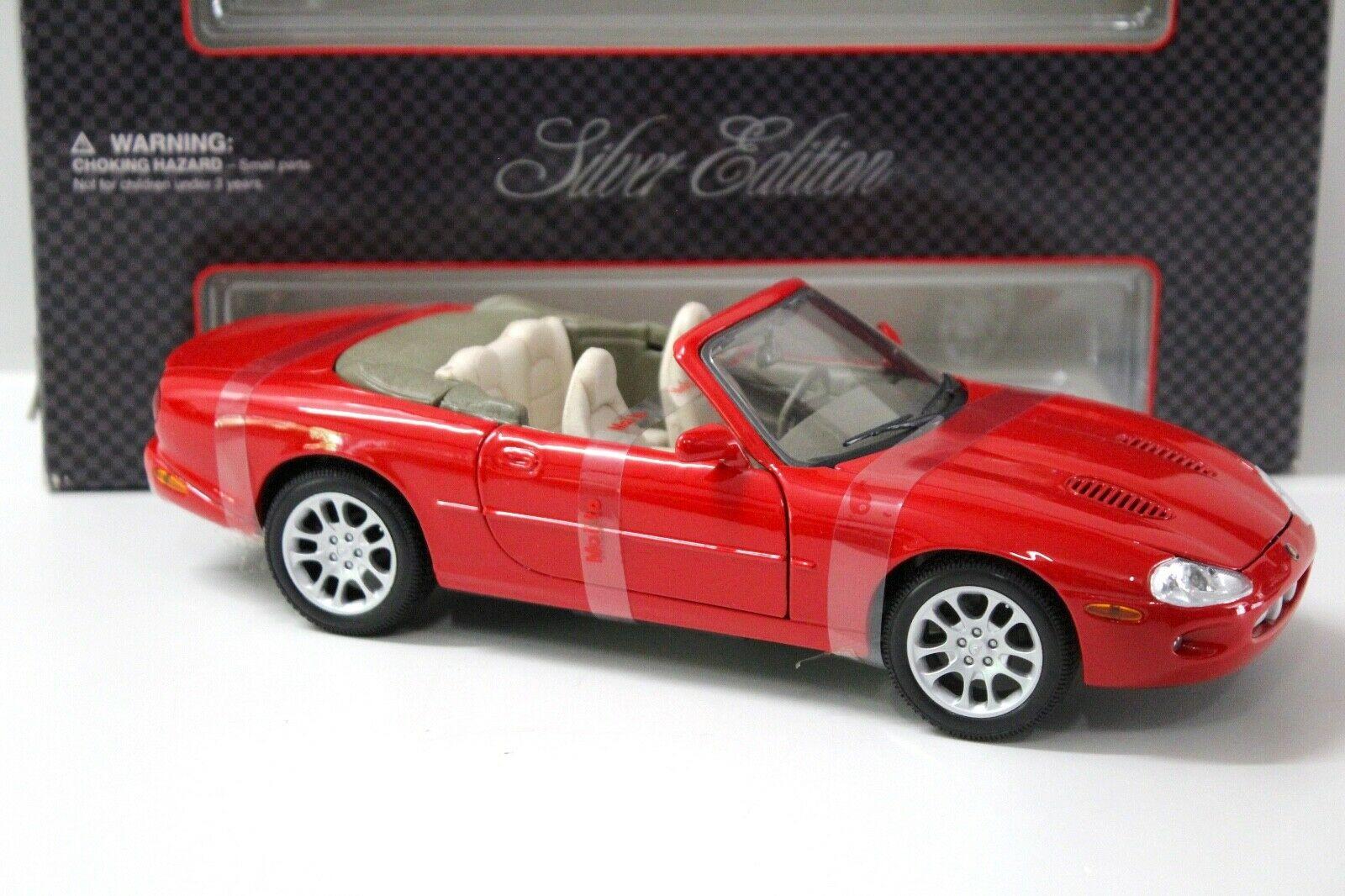 1:18 Maisto Jaguar XKR Convertible red
