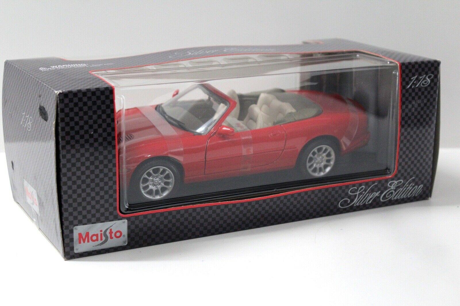 1:18 Maisto Jaguar XKR Convertible red