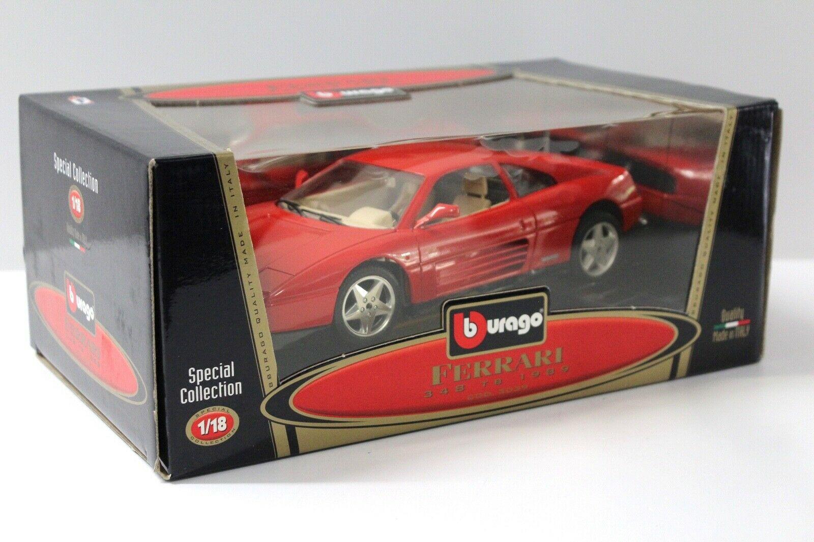1:18 Bburago Ferrari 348TB Coupe 1989 red