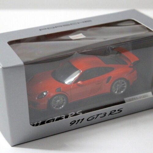 1:43 Minichamps Porsche 911 991 GT3 RS orange DEALER VERSION