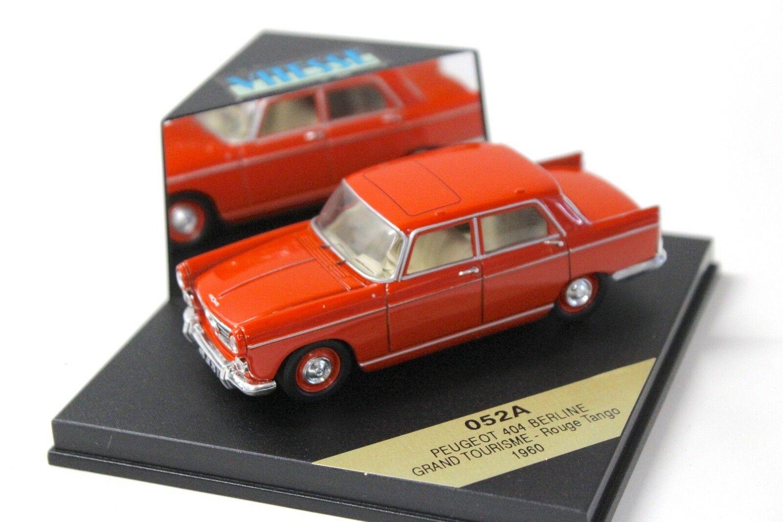 1:43 Vitesse Peugeot 404 Berline Grand Tourisme 1960 orange