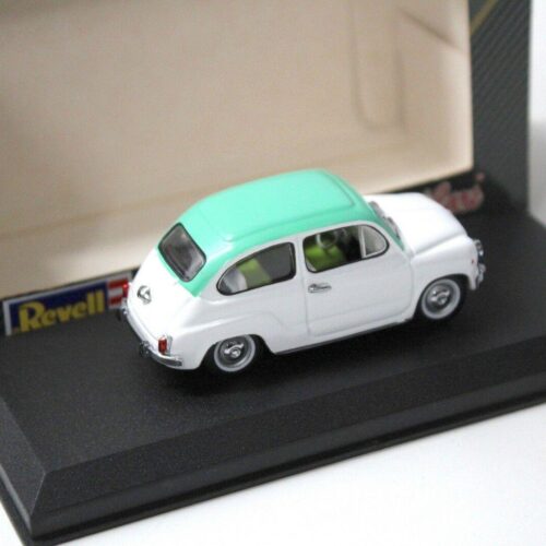 1:43 Detail Cars Fiat 600D white/green - Image 2