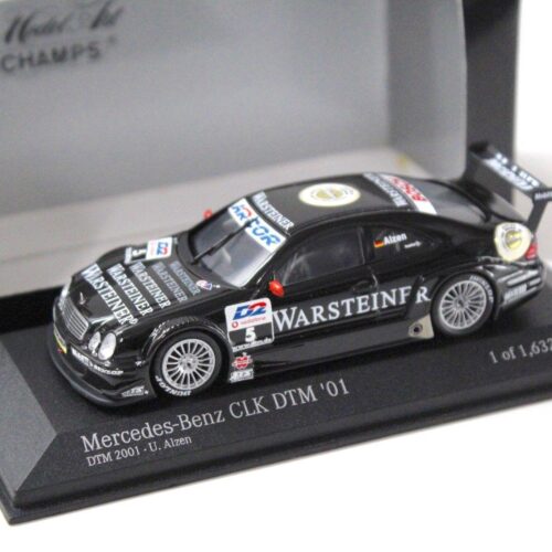 1:43 Minichamps Mercedes CLK DTM 2001 U.Alzen #5 WARSTEINER