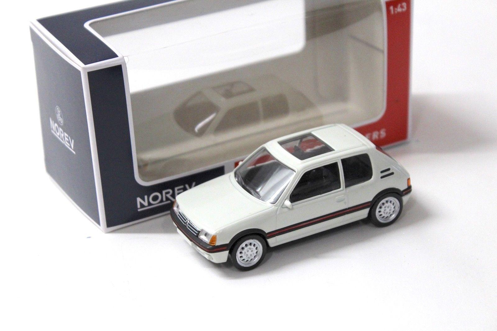 1:43 Norev Jet Car Peugeot 205 GTI white