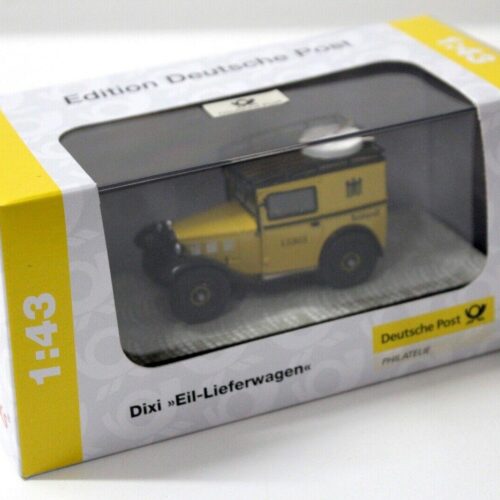 1:43 Premium ClassiXXs BMW Dixi Eil Deutsche Post yellow
