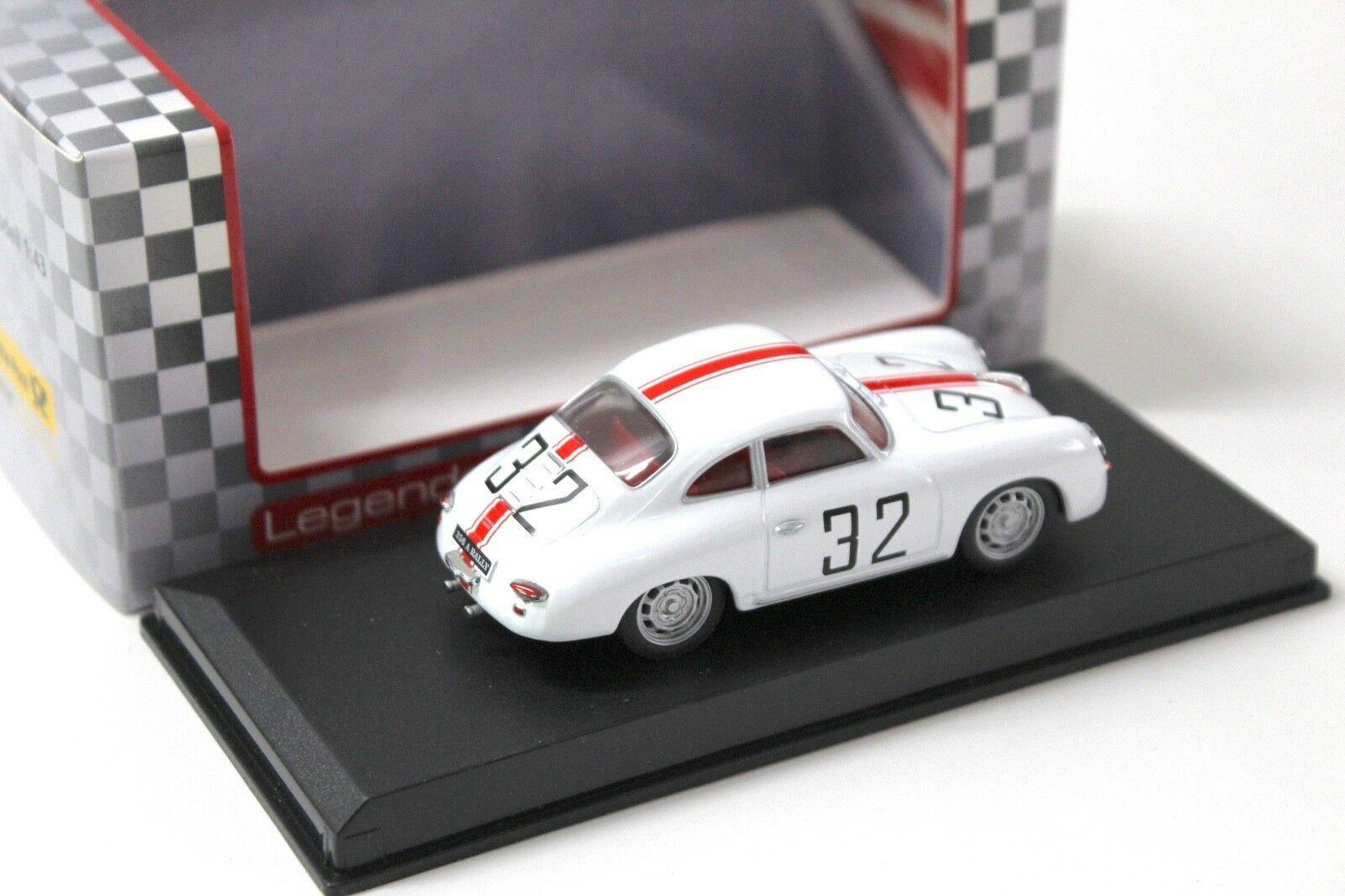 1:43 High Speed Porsche 356 A Carrera Rallye #32 white