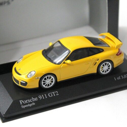 1:43 Minichamps Porsche 911 997 GT2 Speed yellow