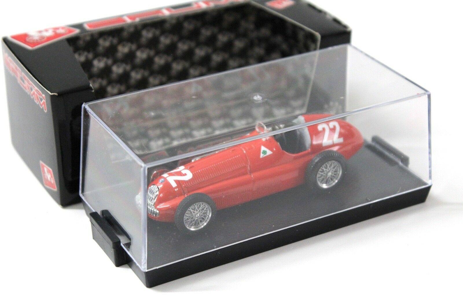 1:43 Brumm Alfa Romeo 158 Fangio #22 1950