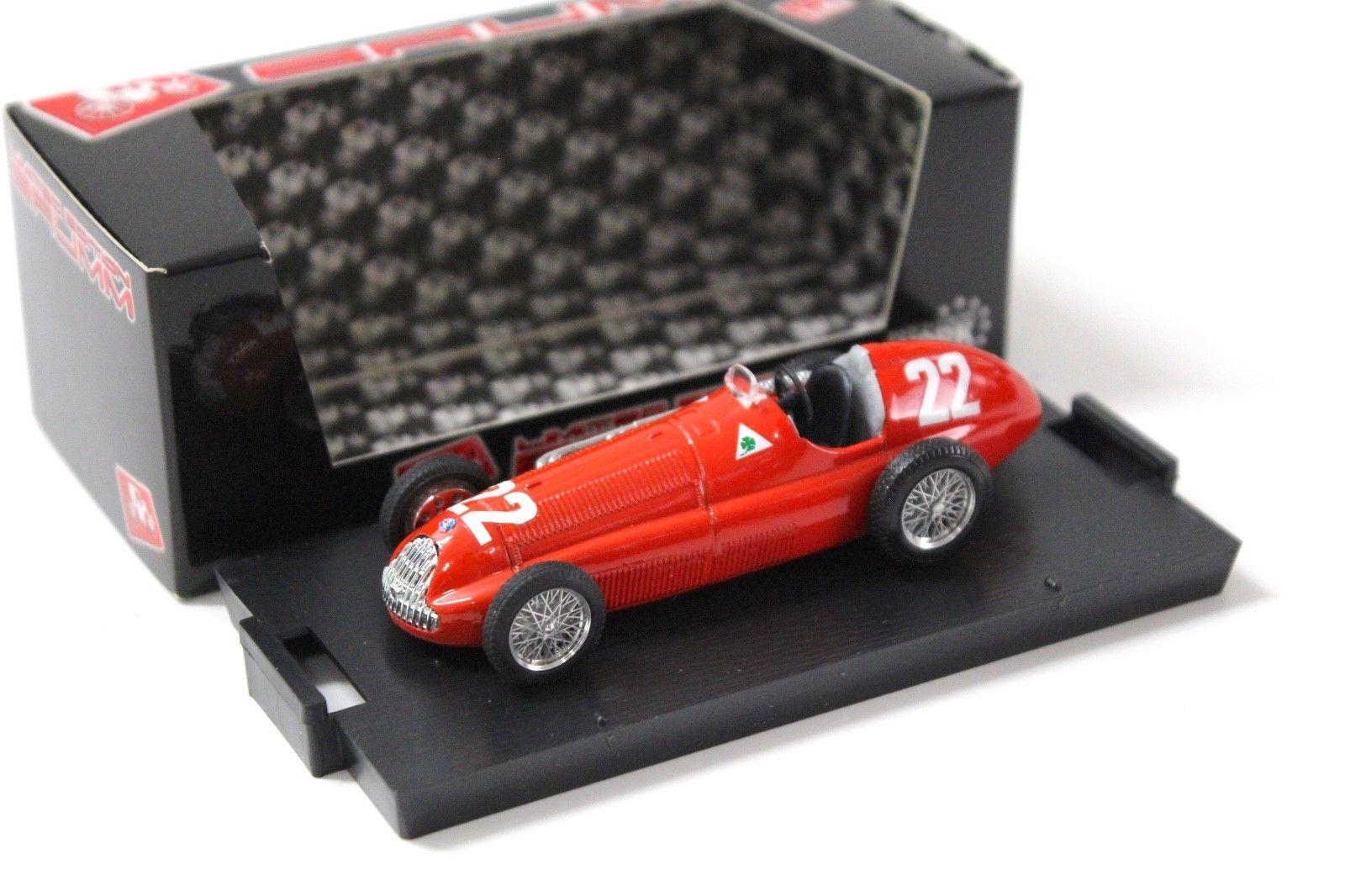 1:43 Brumm Alfa Romeo 158 Fangio #22 1950