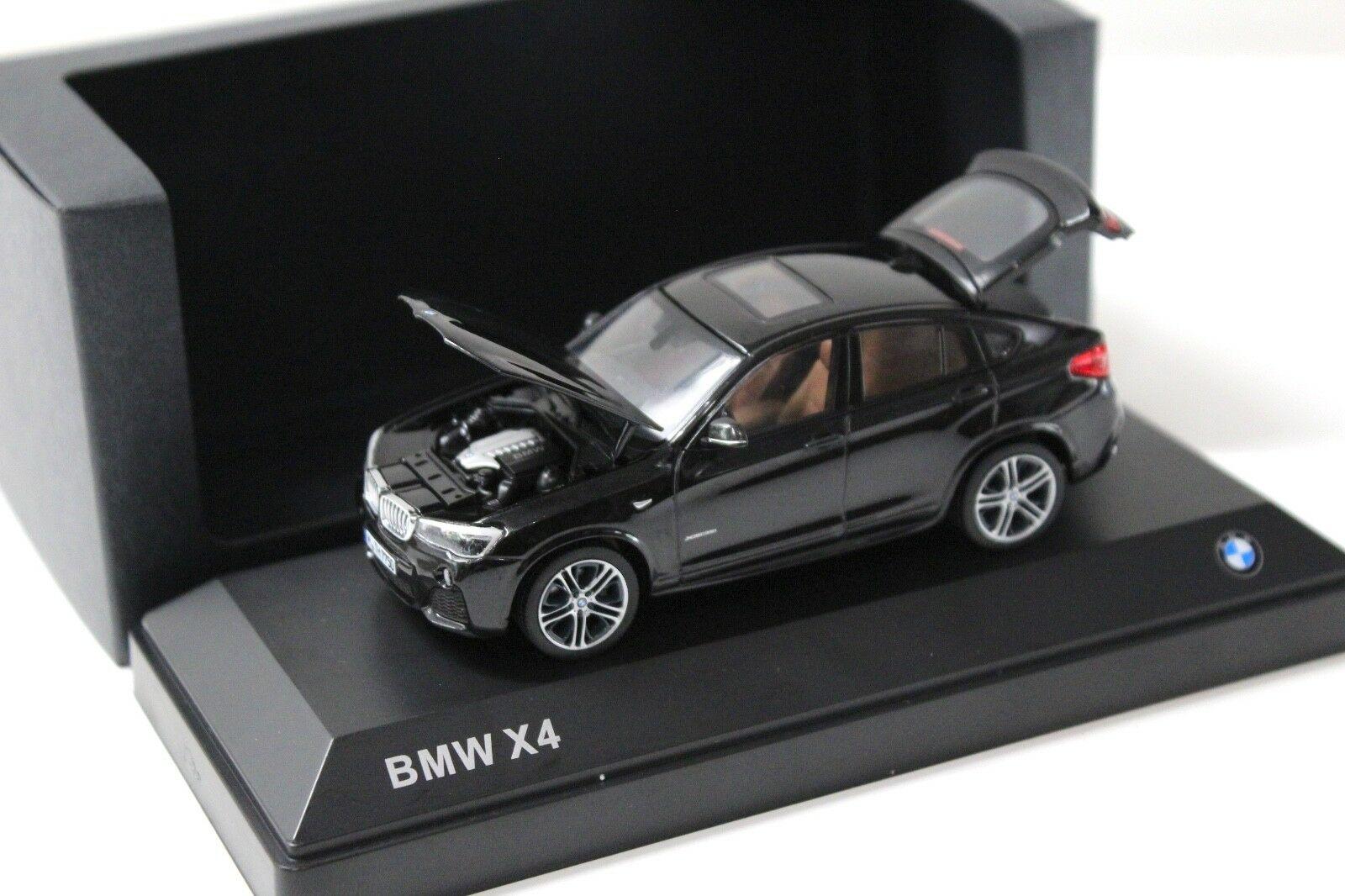 1:43 Herpa BMW X4 (F26) saphir black DEALER VERSION