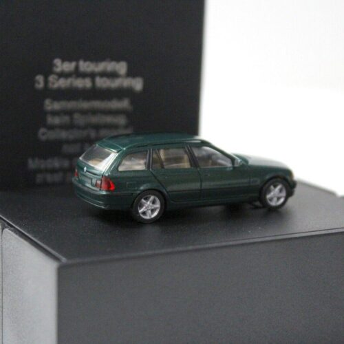 1:87 Herpa BMW 3 Series E46 Touring green DEALER VERSION - Image 2