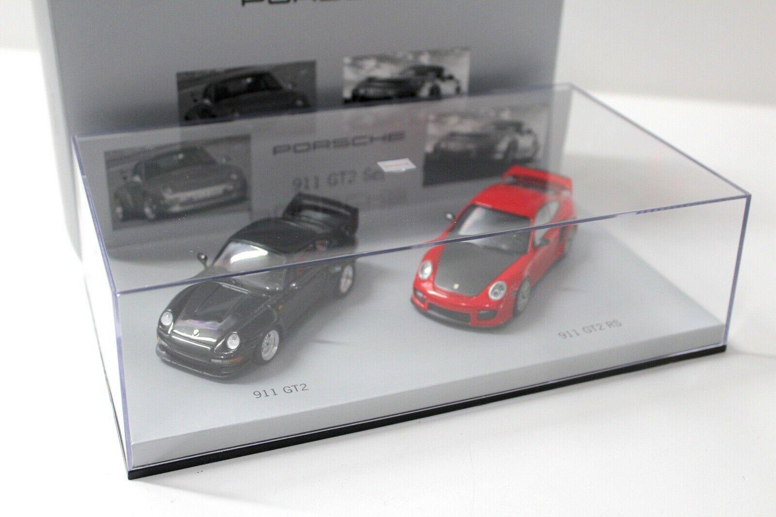 1:43 Minichamps Porsche 911 GT2 SET (993/997) DEALER VERSION