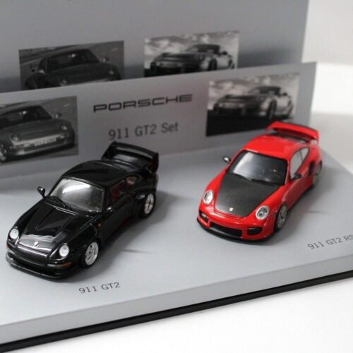 1:43 Minichamps Porsche 911 GT2 SET (993/997) DEALER VERSION