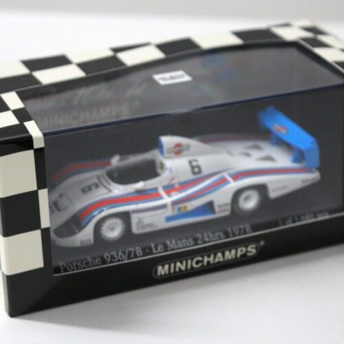 1:43 Minichamps Porsche 936/78 LM 24h MARTINI #6 Ickx white