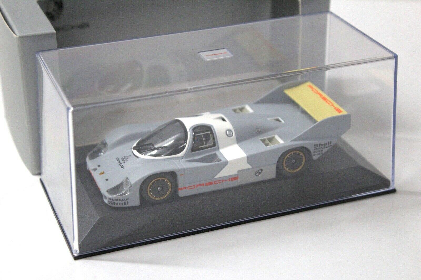1:43 Minichamps Porsche 956K Roll Out Weissach grey DEALER VERSION
