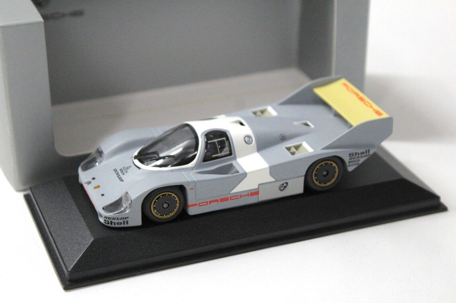 1:43 Minichamps Porsche 956K Roll Out Weissach grey DEALER VERSION