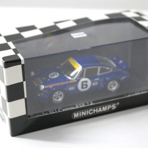 1:43 Minichamps Porsche 911 Carrera RSR 2.8 Sunoco #6 blue