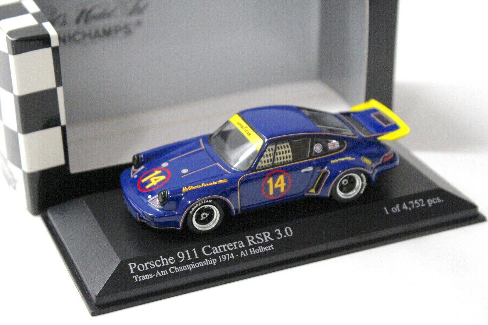 1:43 Minichamps Porsche 911 Carrera RSR 3.0 1974 #14