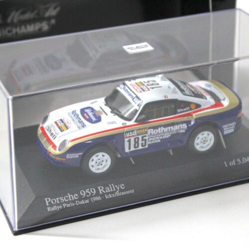 1:43 Minichamps Porsche 959 Rallye Paris Dakar #185