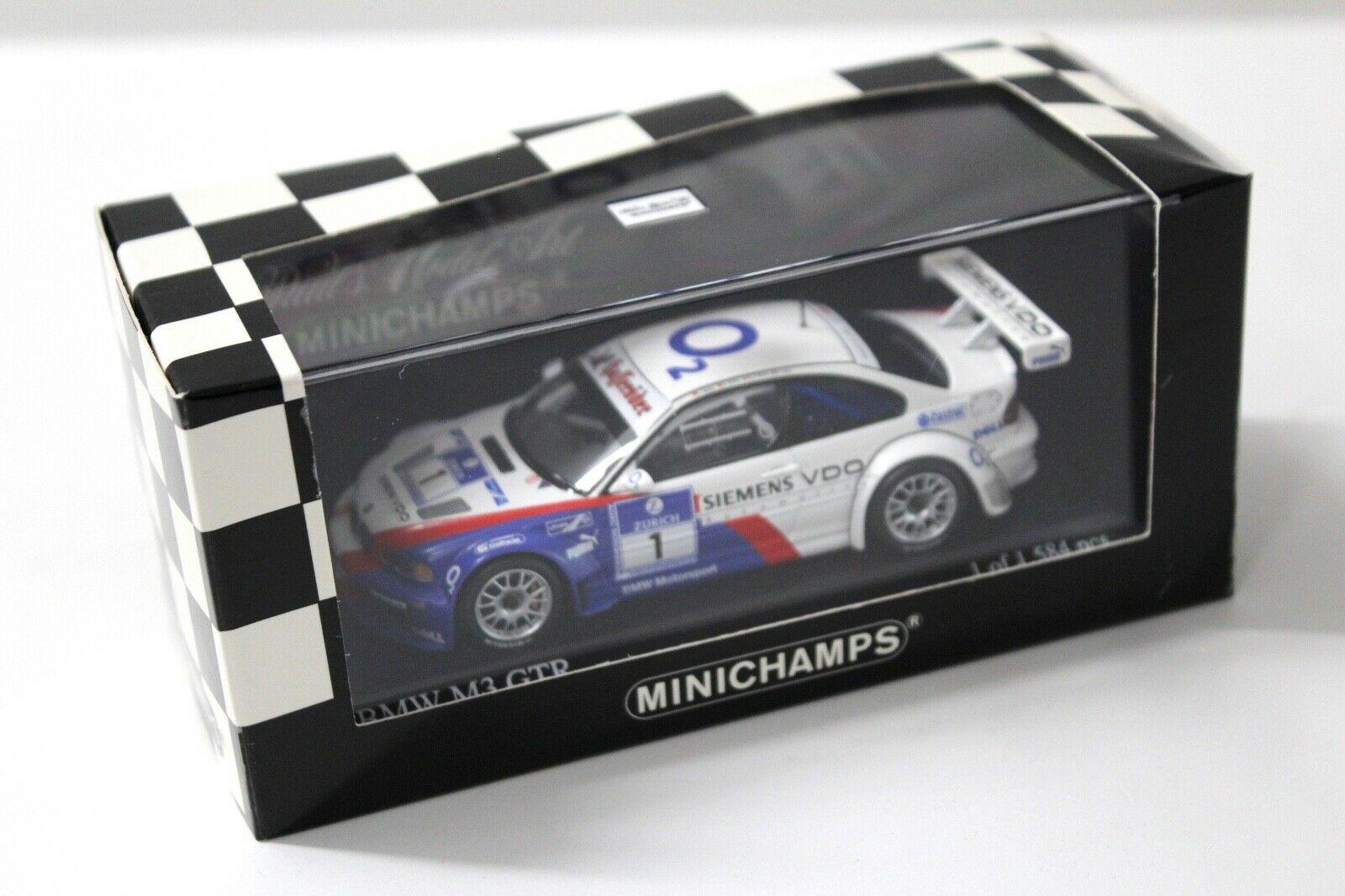 1:43 Minichamps BMW M3 GTR ADAC 24h 2005 D.Müller #1