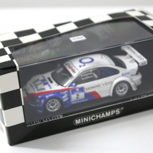 1:43 Minichamps BMW M3 GTR ADAC 24h 2005 Lamy #2
