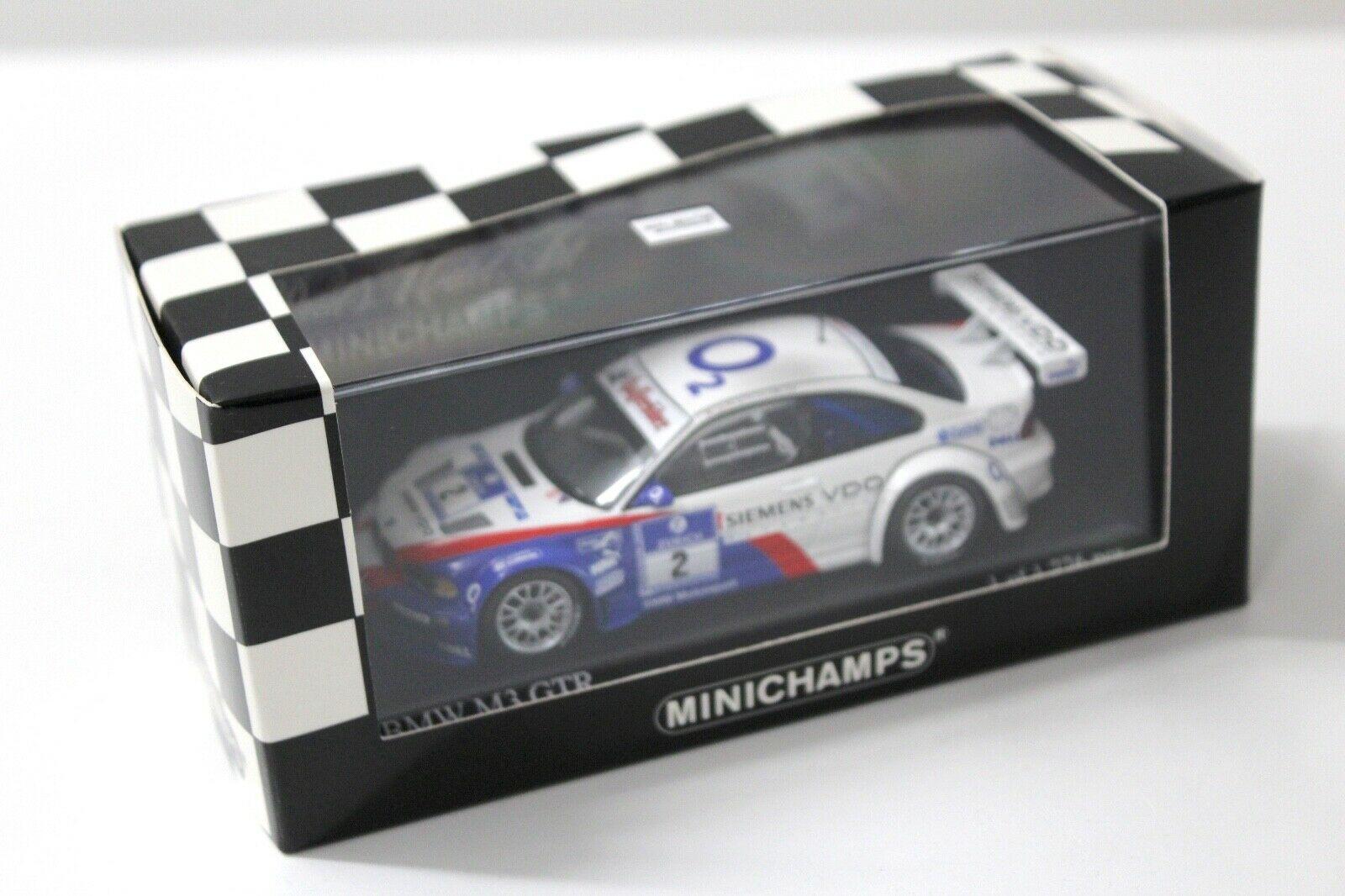 1:43 Minichamps BMW M3 GTR ADAC 24h 2005 Lamy #2