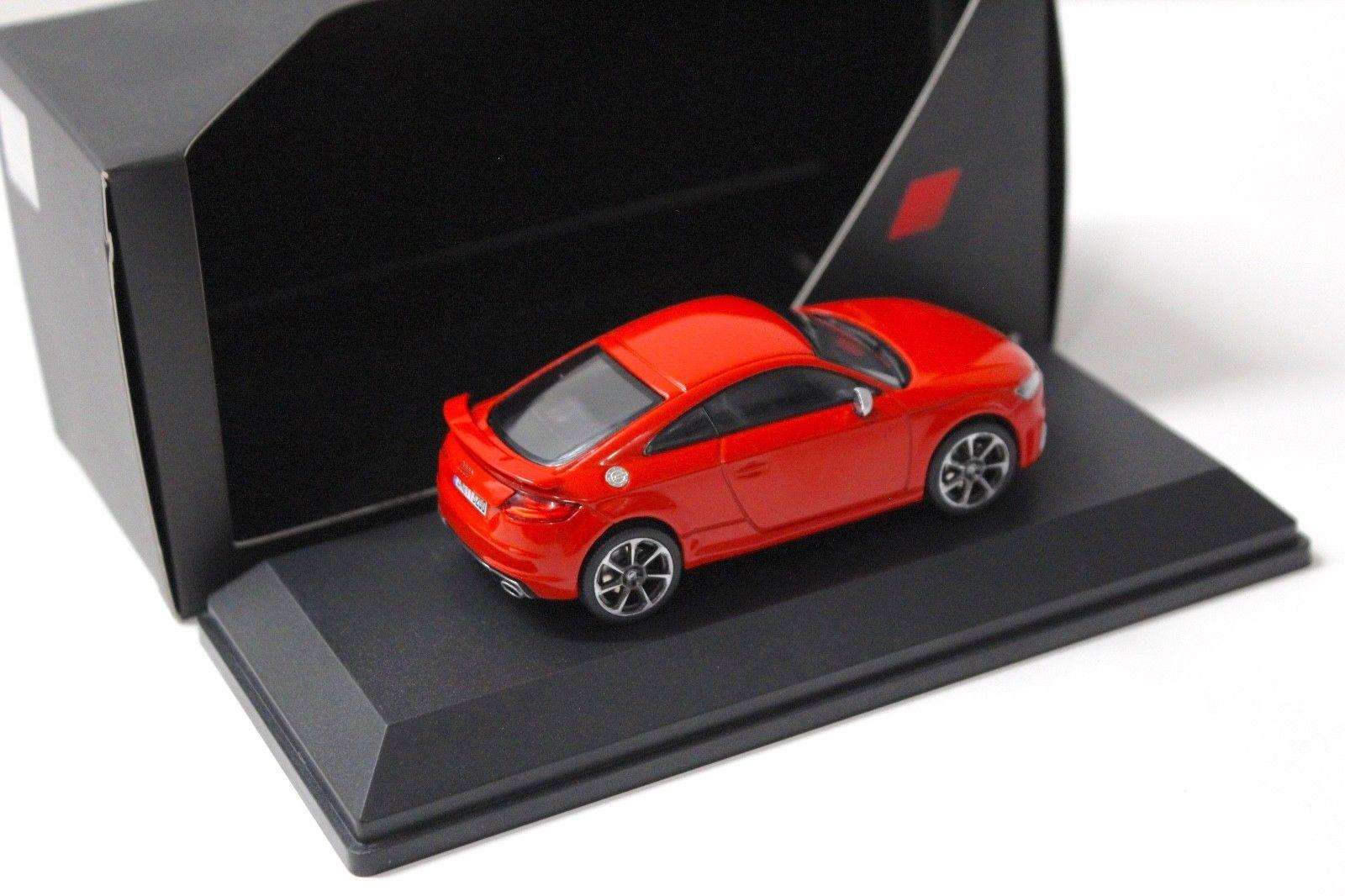 1:43 iScale Audi TT RS Coupe Catalunya red DEALER VERSION