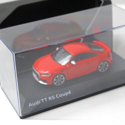 1:43 iScale Audi TT RS Coupe Catalunya red DEALER VERSION