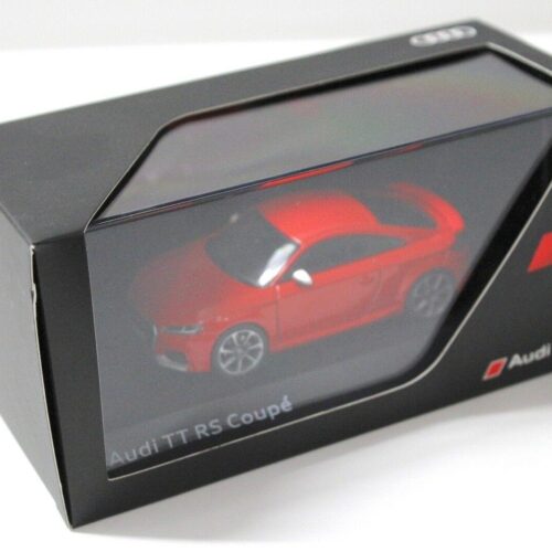 1:43 iScale Audi TT RS Coupe Catalunya red DEALER VERSION