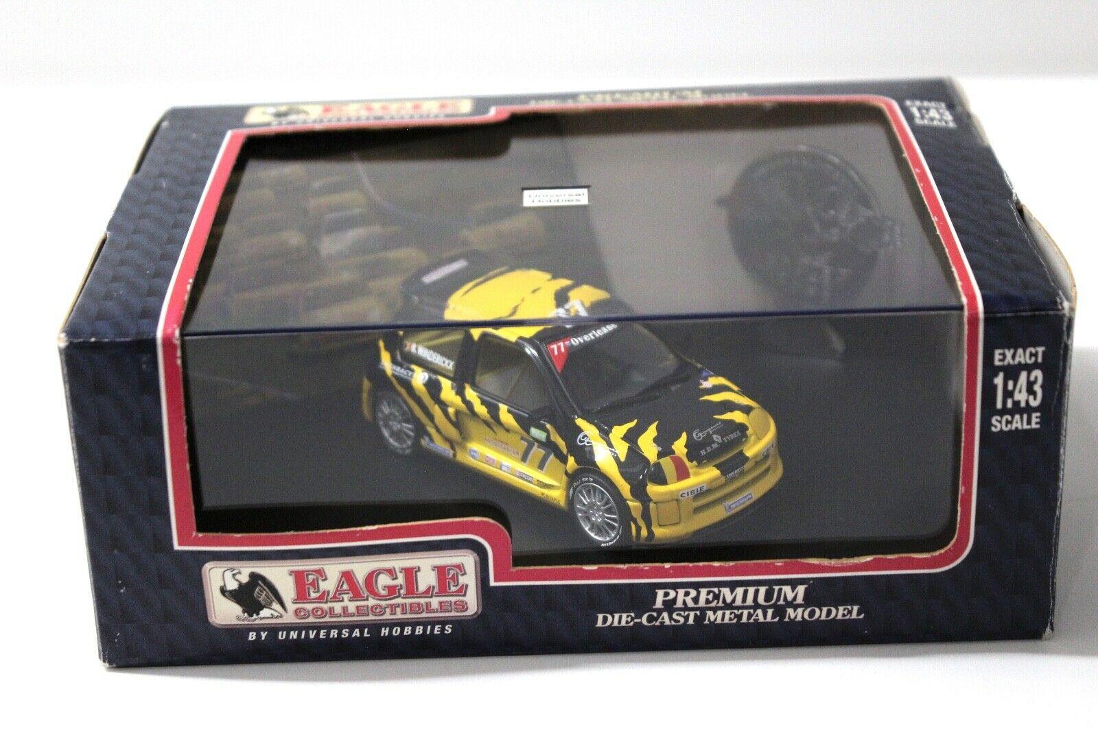 1:43 Eagle Renault Sport Clio Trophy Arrogance #77-B yellow