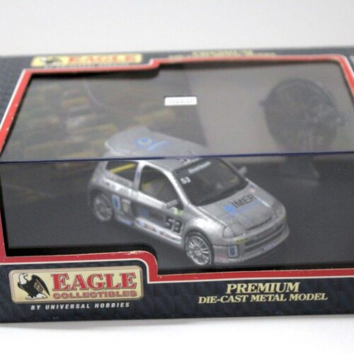 1:43 Eagle Renault Sport Clio Trophy IMER #53-P. silver