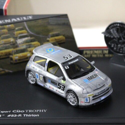 1:43 Eagle Renault Sport Clio Trophy IMER #53-P. silver