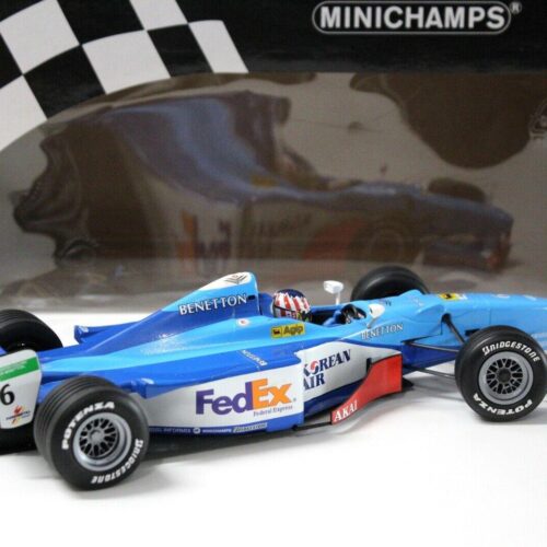 1:18 Minichamps Benetton F1 A. Wurz 1998 #6