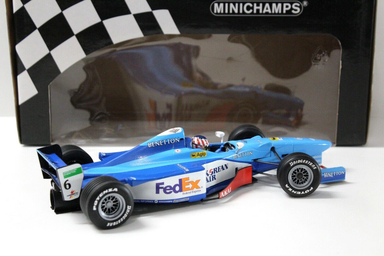 1:18 Minichamps Benetton F1 A. Wurz 1998 #6