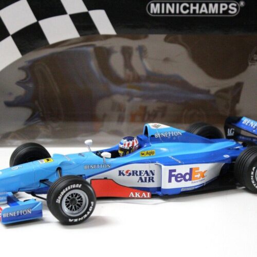 1:18 Minichamps Benetton F1 A. Wurz 1998 #6