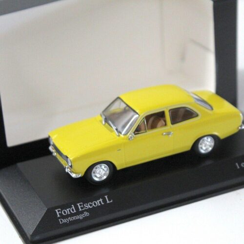 1:43 Minichamps Ford Escort L Daytona yellow 1971