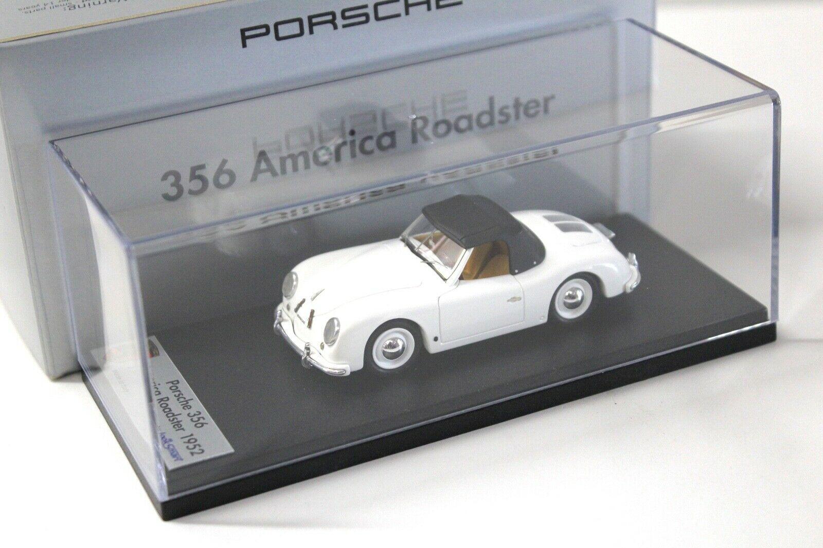1:43 LookSmart Porsche 356 America Roadster 1952 DEALER VERSION