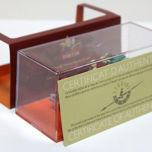 1:43 TINTIN Jeep Willys MB 1943 red "Tintin" - Image 4