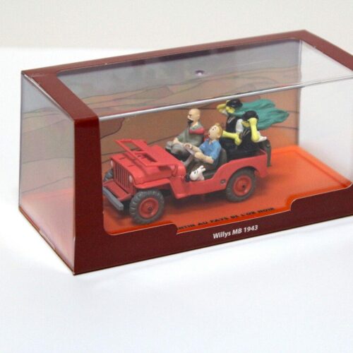 1:43 TINTIN Jeep Willys MB 1943 red "Tintin" - Image 5