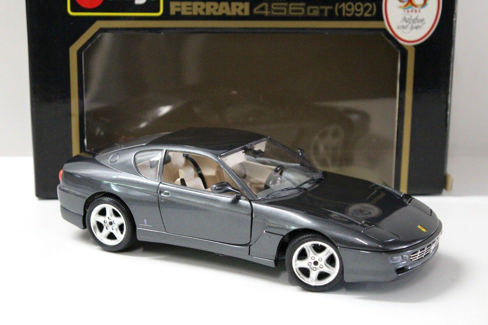 1:18 Bburago Ferrari 456GT grey 1992