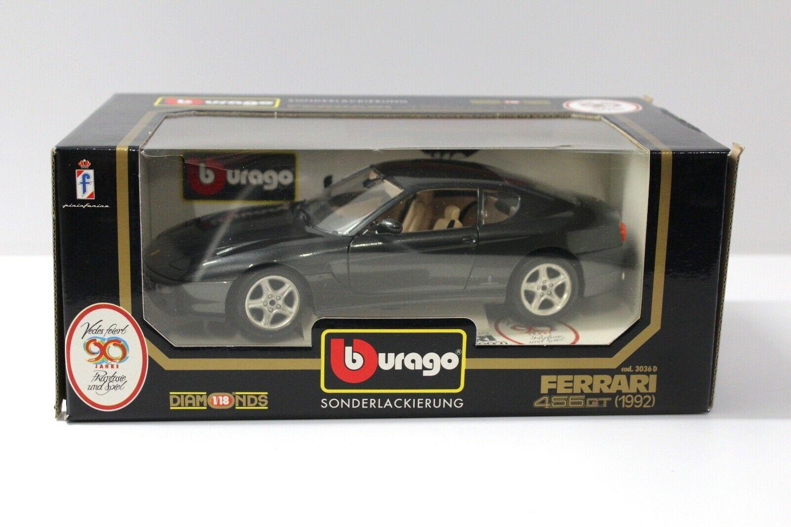 1:18 Bburago Ferrari 456GT grey 1992
