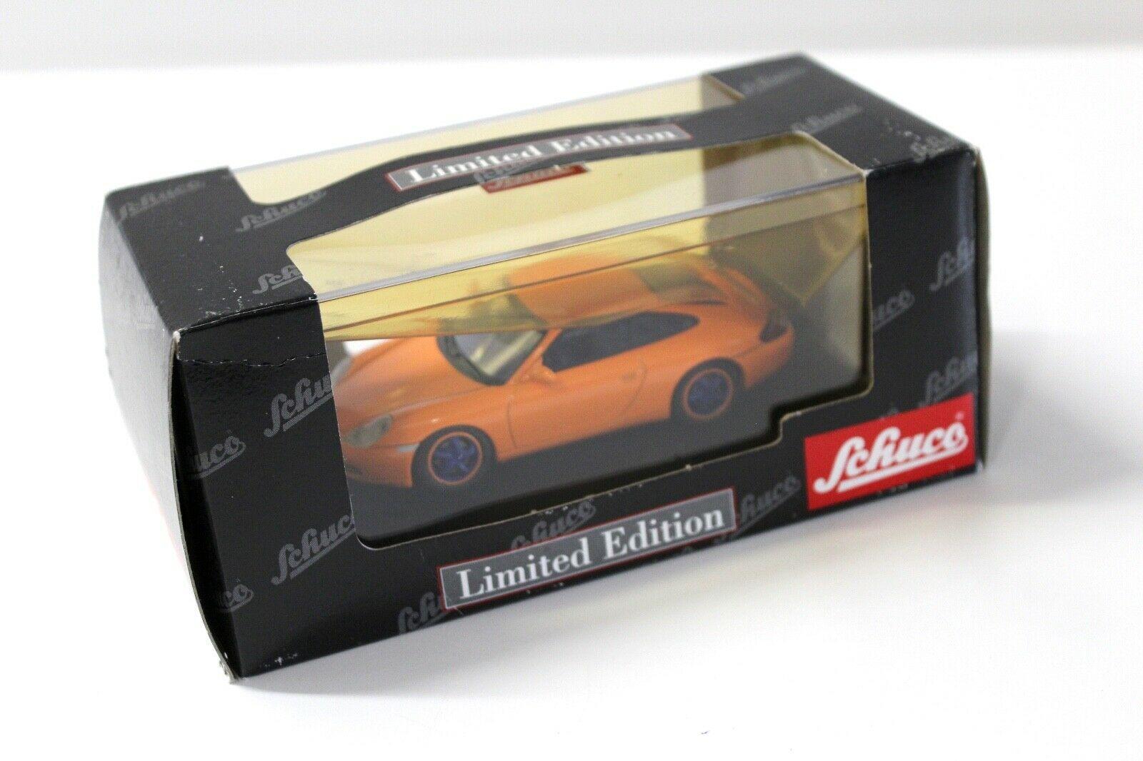 1:43 Schuco Porsche 911 (996) Coupe orange "MODELLFAHRZEUG"