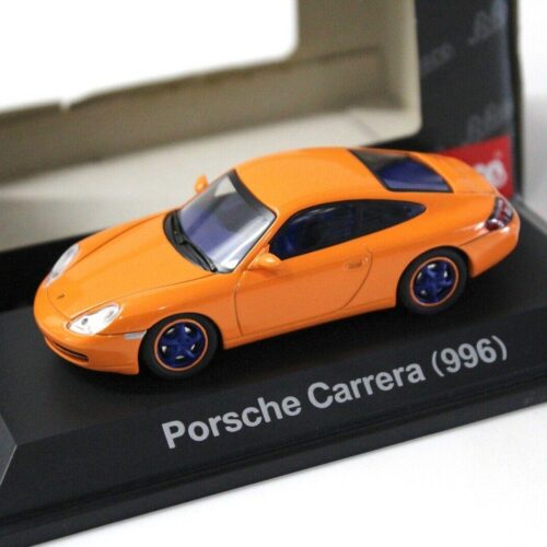 1:43 Schuco Porsche 911 (996) Coupe orange "MODELLFAHRZEUG"
