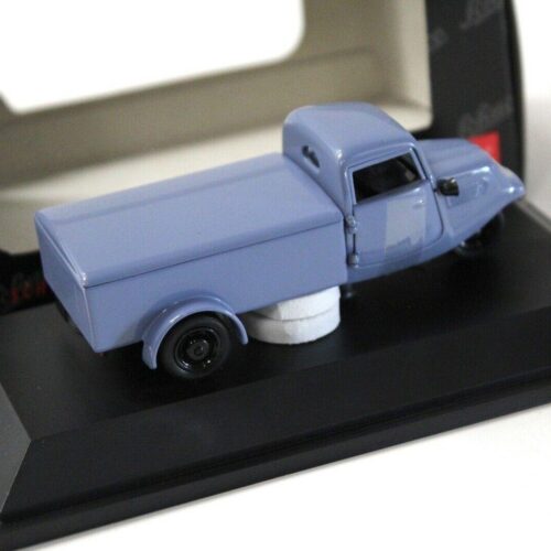 1:43 Schuco Tempo Dreirad Pritsche blue